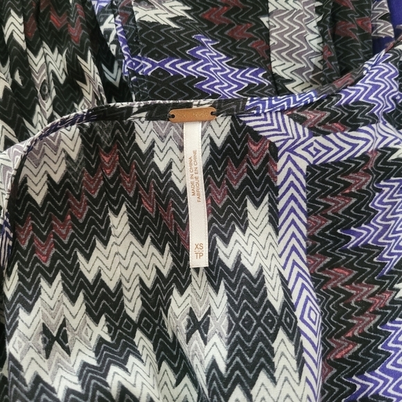 Free People Take Me to Thailand Ikat Geometric Tunic Mini Dress - Picture 6 of 8